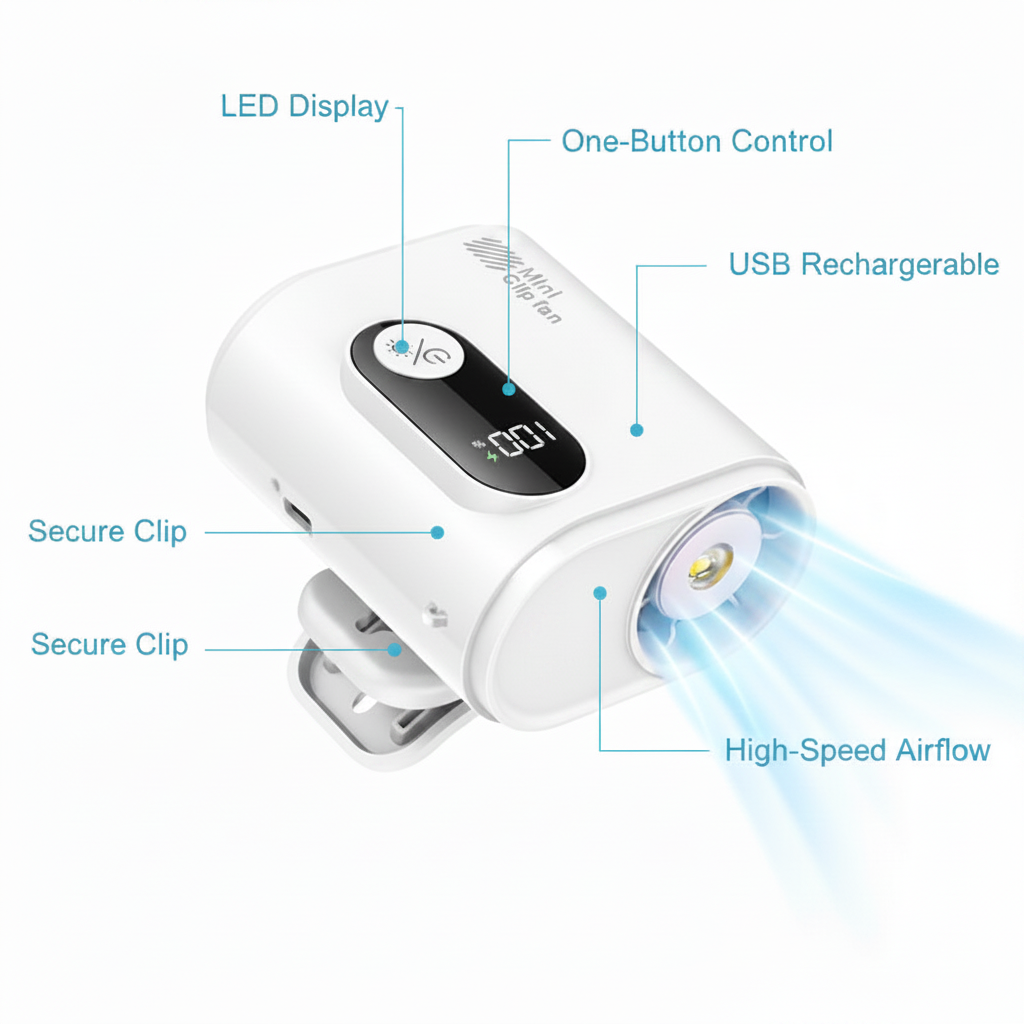 White feature infographic